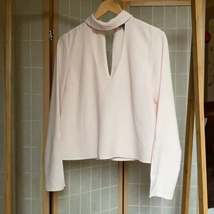 Soft Pink With Lining Blouse